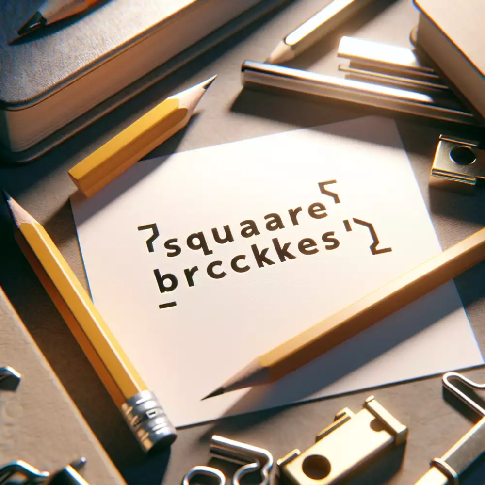 jak udělat hranaté závorky