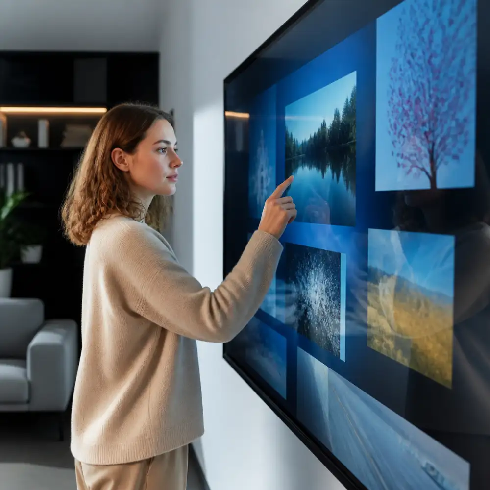 dotyková televize